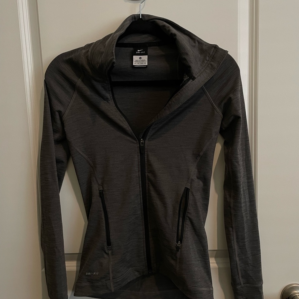 Nike Women's Gray Zip Up Jacket